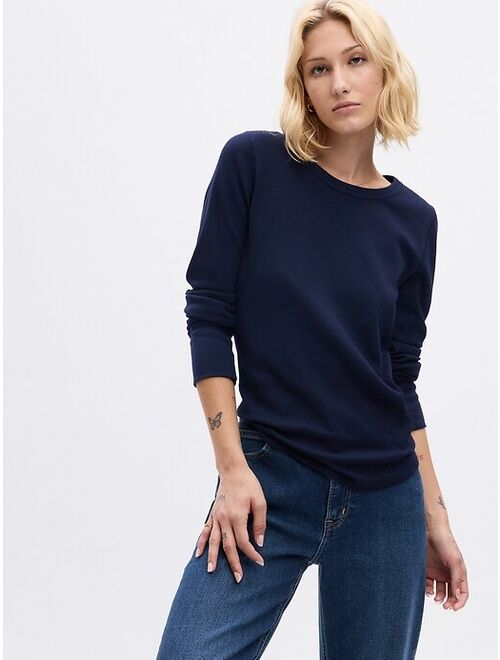 Gap Waffle Crewneck T-Shirt