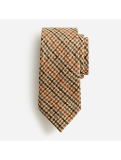 Scottish wool-blend tie in stripe