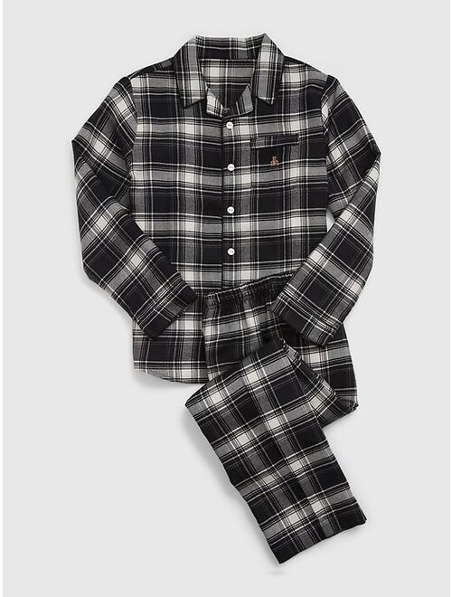 Gap Kids 100% Recycled Plaid PJ Set