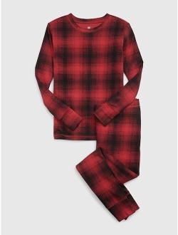 Kids Plaid PJ Set