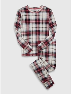 Kids Plaid PJ Set