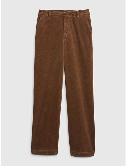 Gap Mid Rise Loose Corduroy Pants