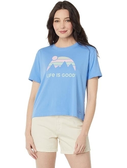 Life is Good Short Sleeve Boxy Crusher Tee