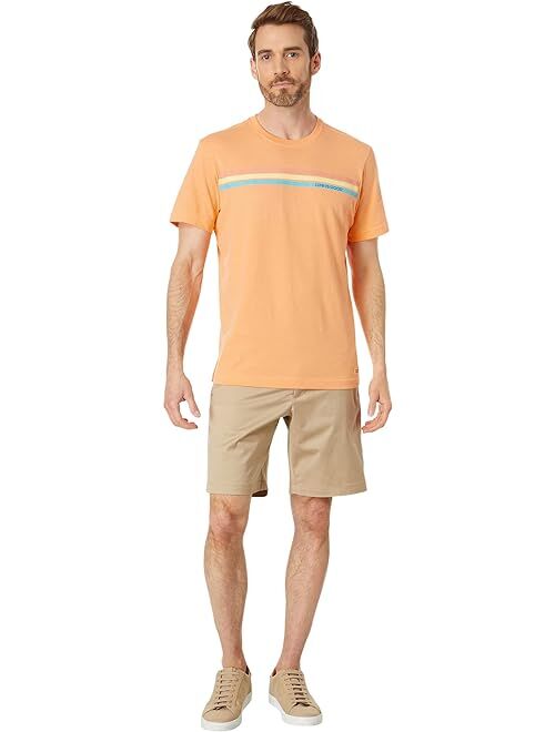 Life is Good Happiness Comes in Waves Spectrum Short Sleeve Crusher-Lite Tee