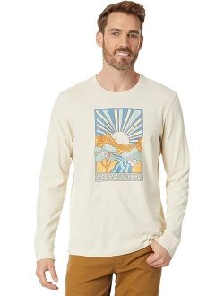 Life is Good Canyon Scene Long Sleeve Crusher Tee