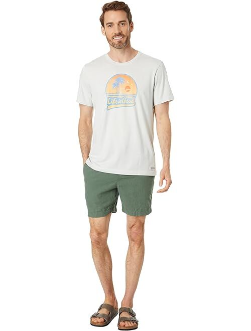 Life is Good Ballyard Beach Short Sleeve Crusher-Lite Tee