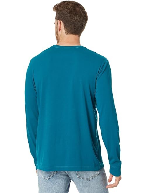 Life is Good Log On Bonfire Long Sleeve Crusher-Lite Tee