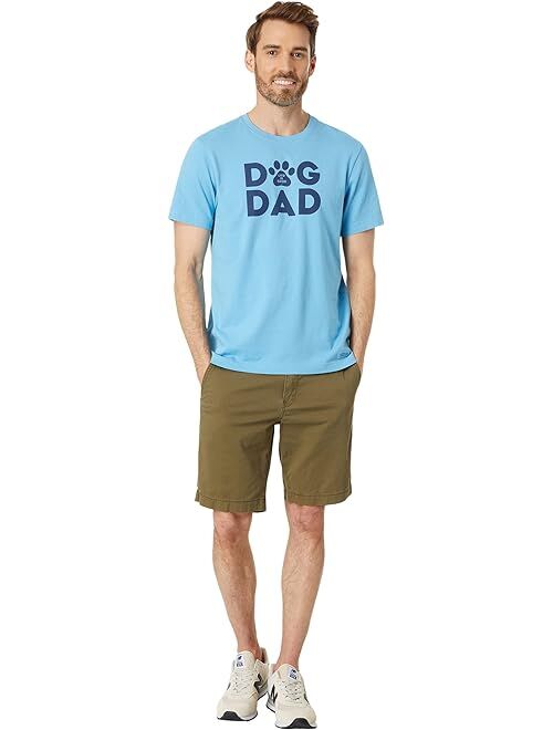 Life is Good Dog Dad Short Sleeve Crusher Tee