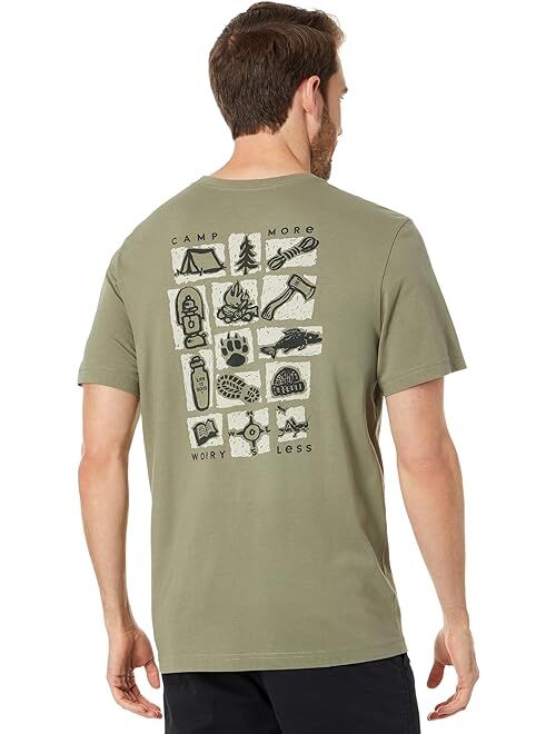 Life is Good Woodcut Camp More Short Sleeve Crusher Tee