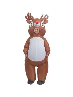 "Champwin" "For" "The" "Winners" Inflatable Christmas Costume for Adults Funny Blow Up Costume for Holiday Party