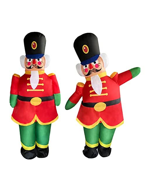 eLUUGIE Inflatable Christmas Costume Cosplay Inflatable Costume for Adults/Christmas Party