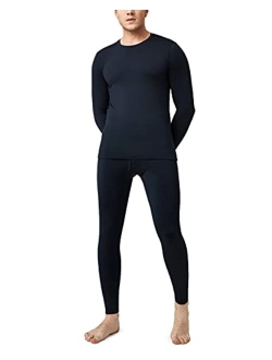 Men's Thermal Underwear Set Soft Fleece Lined Long Johns Light/Mid/Heavy Weight Base Layer Top & Bottom M11/M24/M57