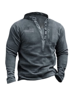 Beotyshow Mens Tactical Fleece Jacket Polar Soft Warm Quarter Zip Pullover