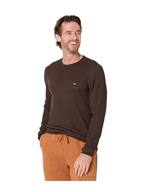 Tommy Hilfiger Men's Thermal Long Sleeve Crew Neck Shirt