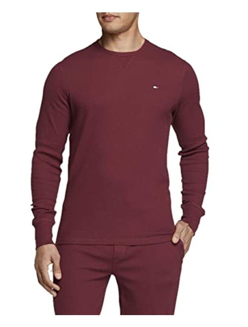 Tommy Hilfiger Men's Thermal Long Sleeve Crew Neck Shirt