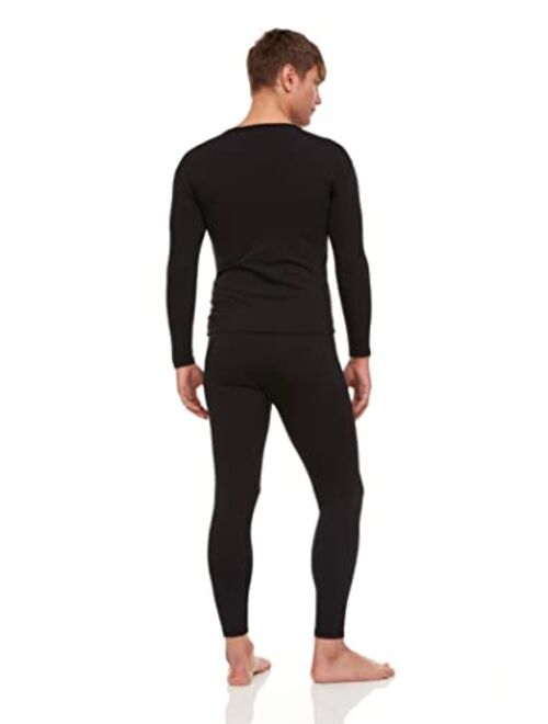 Debra Weitzner Thermal underwear for men Fleece Long Johns Cold-Weather Base Layer Top & Bottom