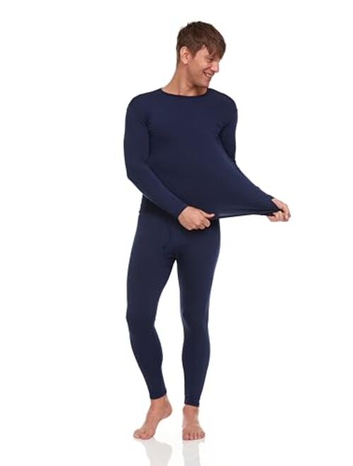 Debra Weitzner Thermal underwear for men Fleece Long Johns Cold-Weather Base Layer Top & Bottom