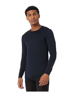 32o Degrees 32 Degrees Men's Lightweight Baselayer Crew Top | Long Sleeve | Form Fitting | 4-Way Stretch | Thermal