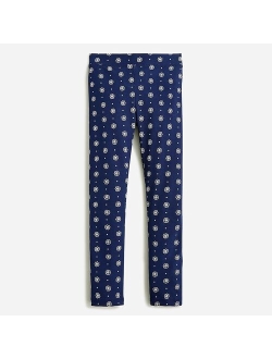 Girls' printed everyday leggings