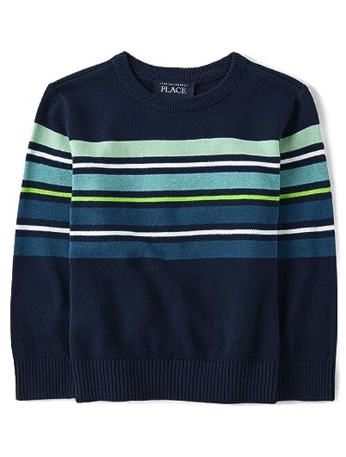 The Children's Place Baby Boys' and Toddler Long Sleeve Sweater