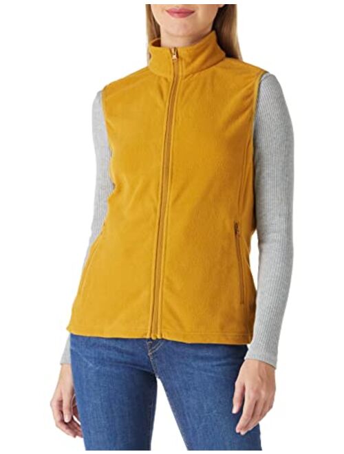 Outdoor Ventures Womens Fleece Vest, Zip Up Lightweight Soft Running Vest Outerwear Sleeveless with Pockets