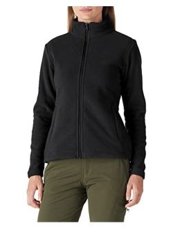 Outdoor Ventures Women's Lightweight Warm Zip Up Long-Sleeve Soft Polar Fleece Jacket for Fall Winter