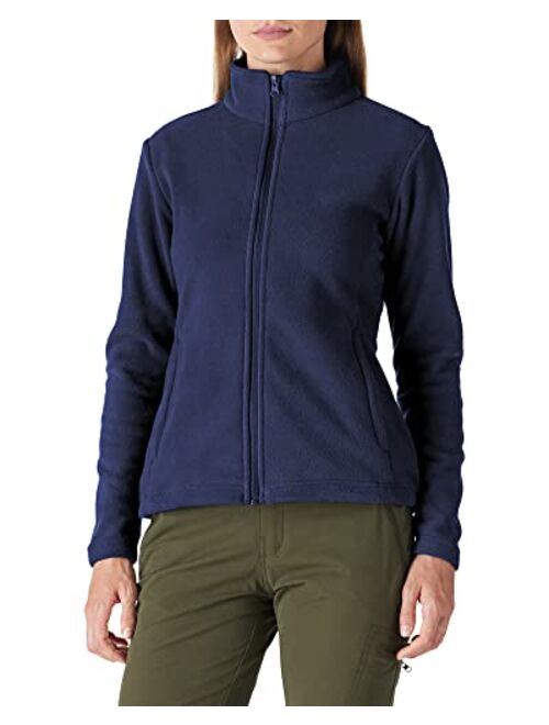 Outdoor Ventures Women's Lightweight Warm Zip Up Long-Sleeve Soft Polar Fleece Jacket for Fall Winter