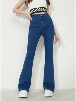 Teen Girls Flare Leg Jeans