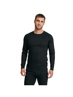 Danish Endurance Merino Wool Long Sleeve Base Layer Shirt for Men, Thermal Shirt