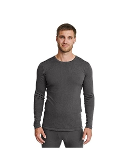 Danish Endurance Merino Wool Long Sleeve Base Layer Shirt for Men, Thermal Shirt