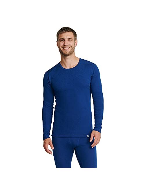 Danish Endurance Merino Wool Long Sleeve Base Layer Shirt for Men, Thermal Shirt