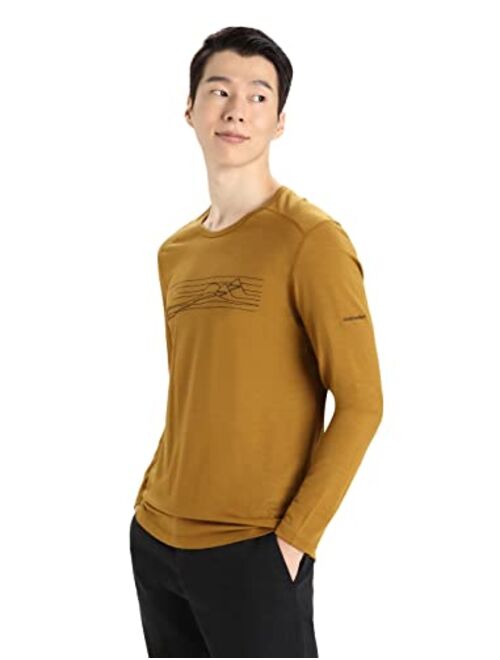 Icebreaker Merino Men's 200 Oasis Long Sleeve Crew Shirt