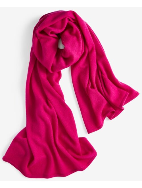 CHARTER CLUB 100% Cashmere Oversized Scarf, Created for Macy's