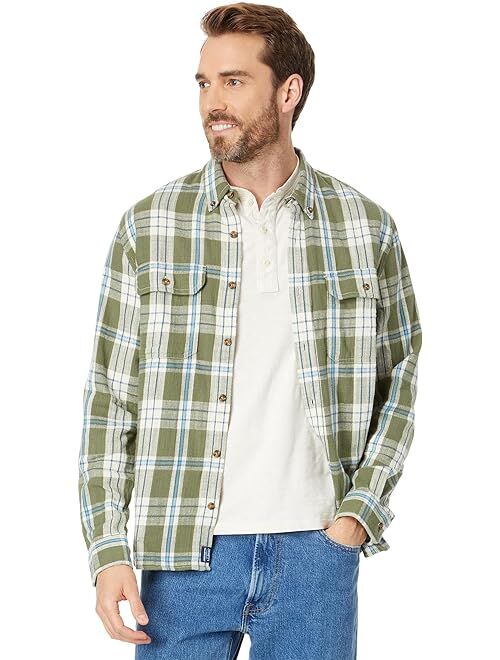 L.L.Bean 1912 Field Flannel Shirt Slightly Fitted Plaid