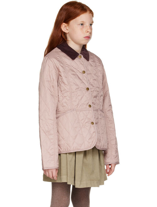 BARBOUR Kids Pink Summer Liddesdale Jacket