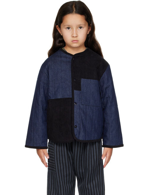 ESTHER Kids Blue & Black Skye Jacket