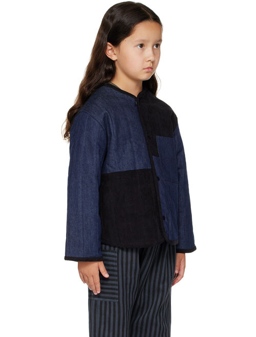 ESTHER Kids Blue & Black Skye Jacket