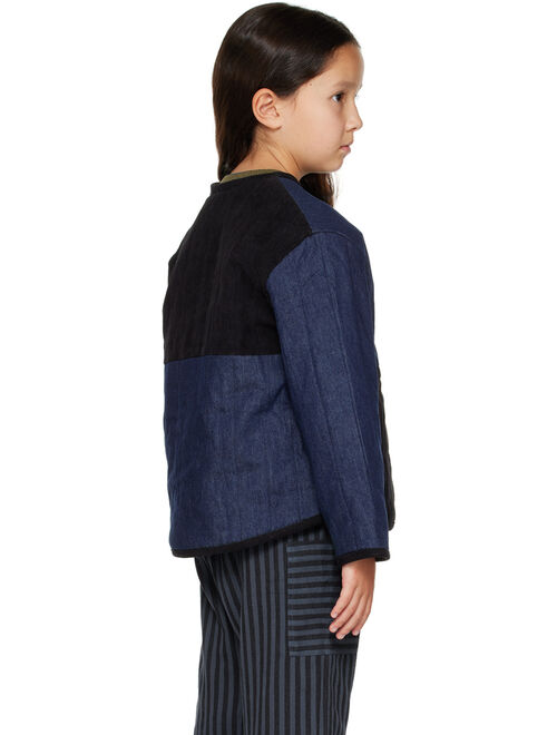 ESTHER Kids Blue & Black Skye Jacket