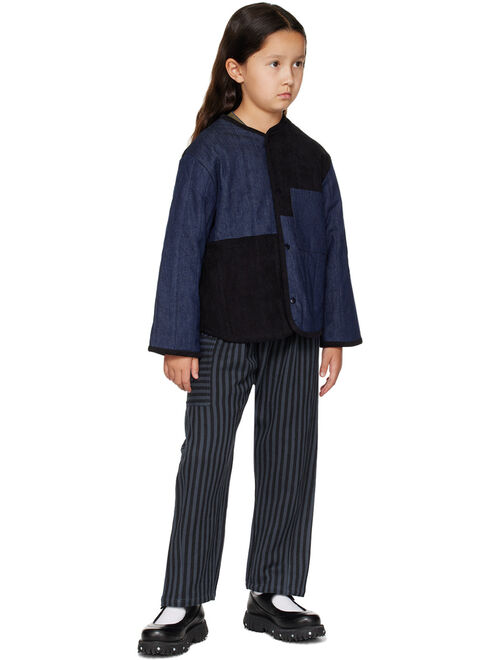 ESTHER Kids Blue & Black Skye Jacket