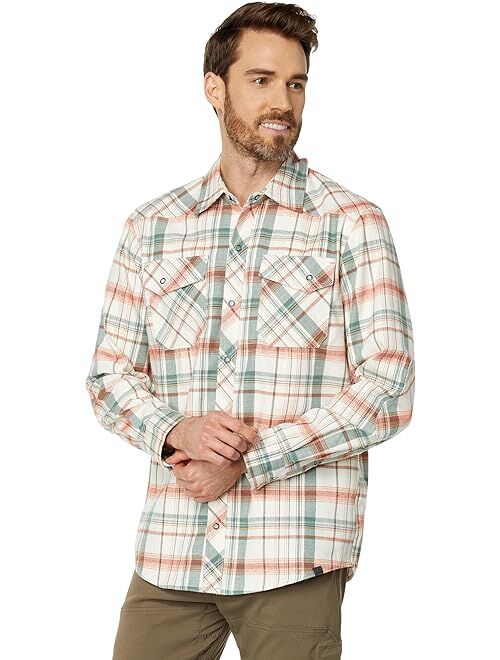 L.L.Bean Katahdin Performance Flannel Shirt Plaid