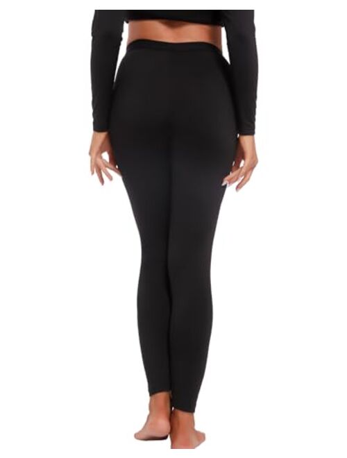 INNERSY Womens Thermal Underwear Lightweight Long Base Layer Bottoms