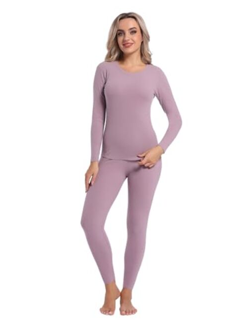 INNERSY Women's Thermal Underwear Set Ultra-Soft Long Johns Base Layer for Cold Weather