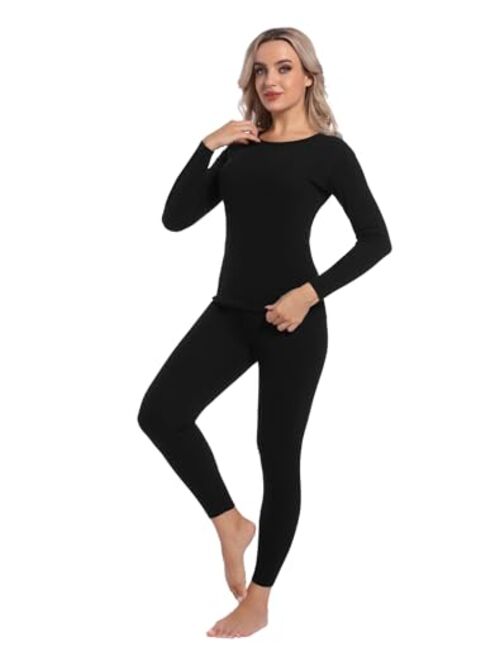 INNERSY Women's Thermal Underwear Set Ultra-Soft Long Johns Base Layer for Cold Weather