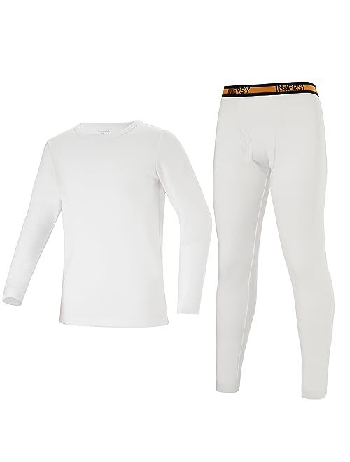 INNERSY Boys Thermal Underwear Lightweight Long Base Layer Sets 1 Pack