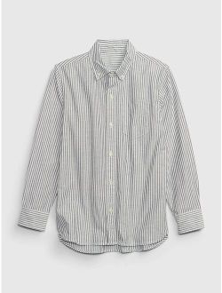 Kids Organic Cotton Oxford Shirt