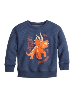 Baby & Toddler Boy Jumping Beans Fleece Crew