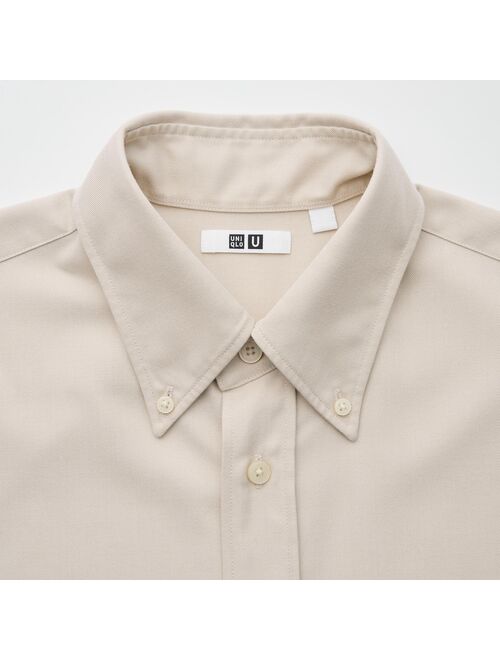 UNIQLO Twill Oversized Long-Sleeve Shirt