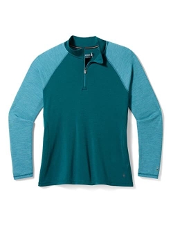 Plus Size Classic Thermal Merino Base Layer 1/4 Zip