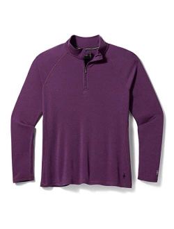 Plus Size Classic Thermal Merino Base Layer 1/4 Zip