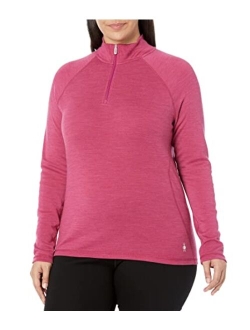 Plus Size Classic Thermal Merino Base Layer 1/4 Zip